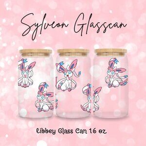 Pokemon Sylveon 16oz. Frosted Glass Cup